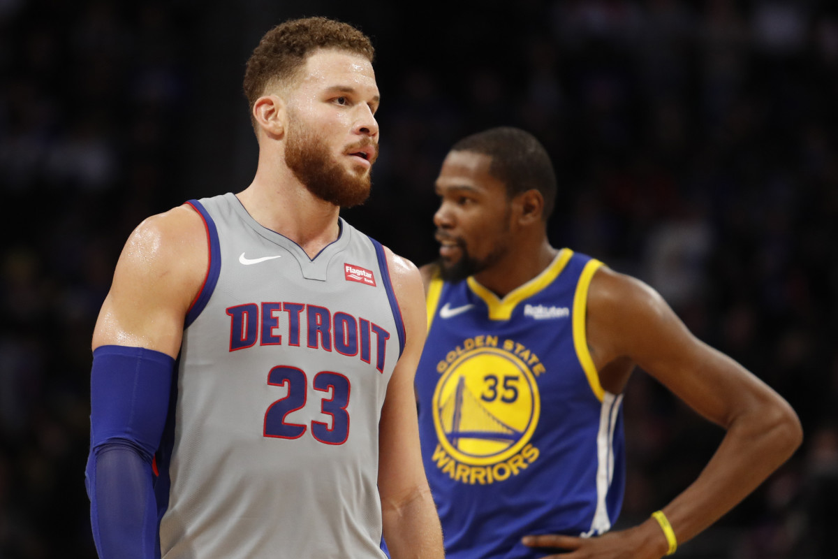 Blake Griffin and Kevin Durant